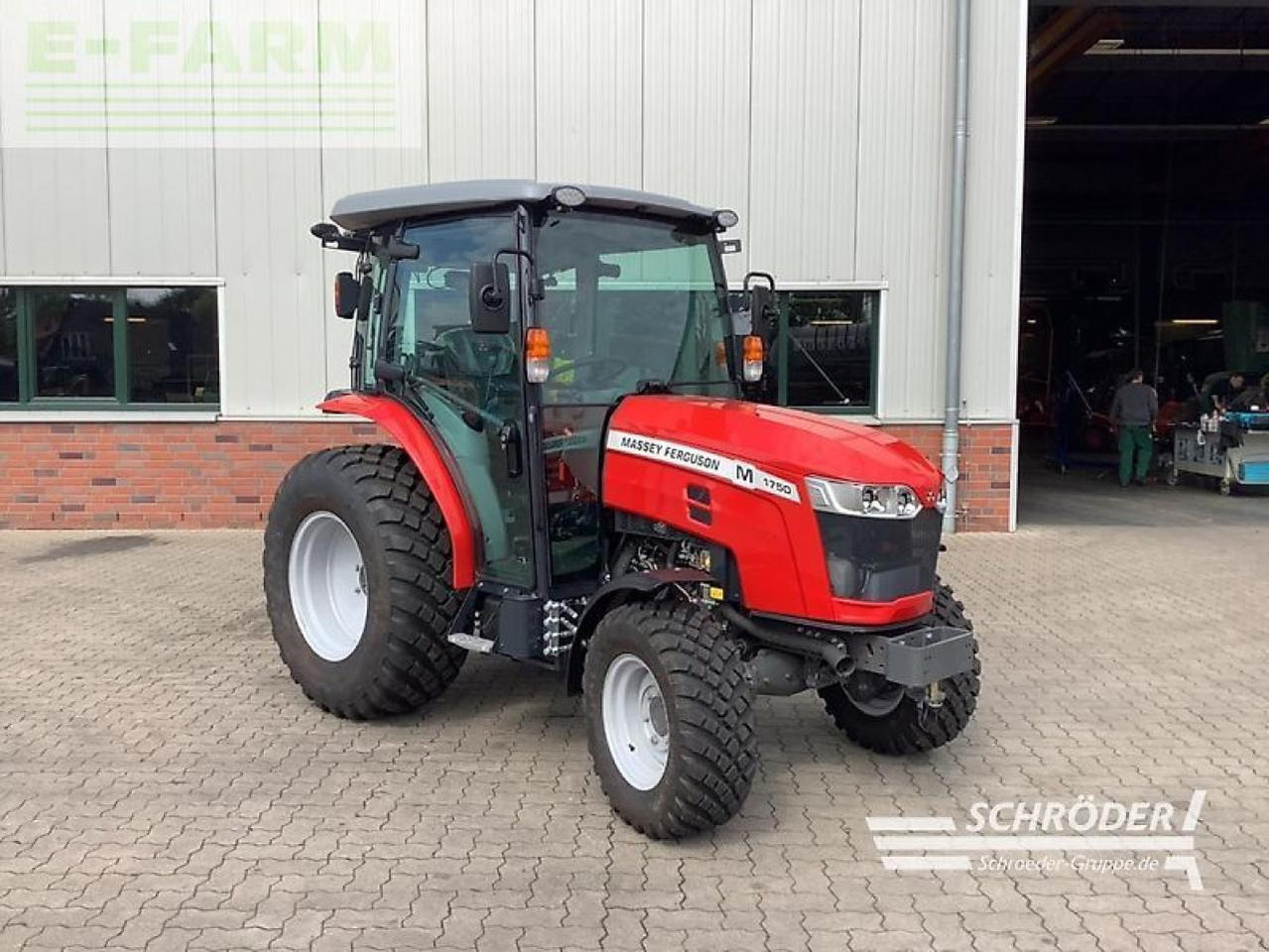 Massey Ferguson 1750 m hc - Traktor: das Bild 1 Massey Ferguson 1750 m hc - Traktor: das Bild 1