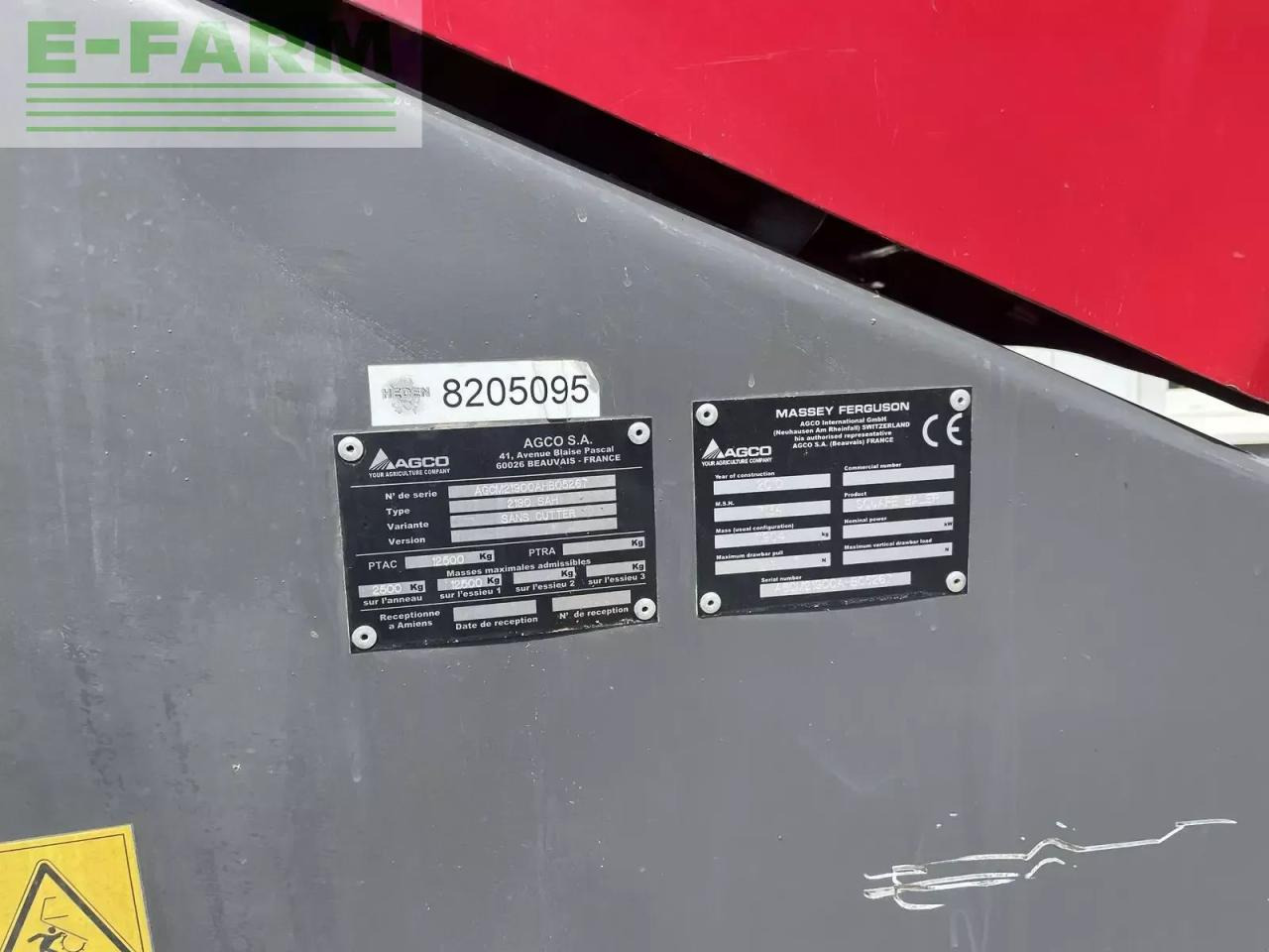 Massey Ferguson 2190 - Packenpresse: das Bild 4 Massey Ferguson 2190 - Packenpresse: das Bild 4