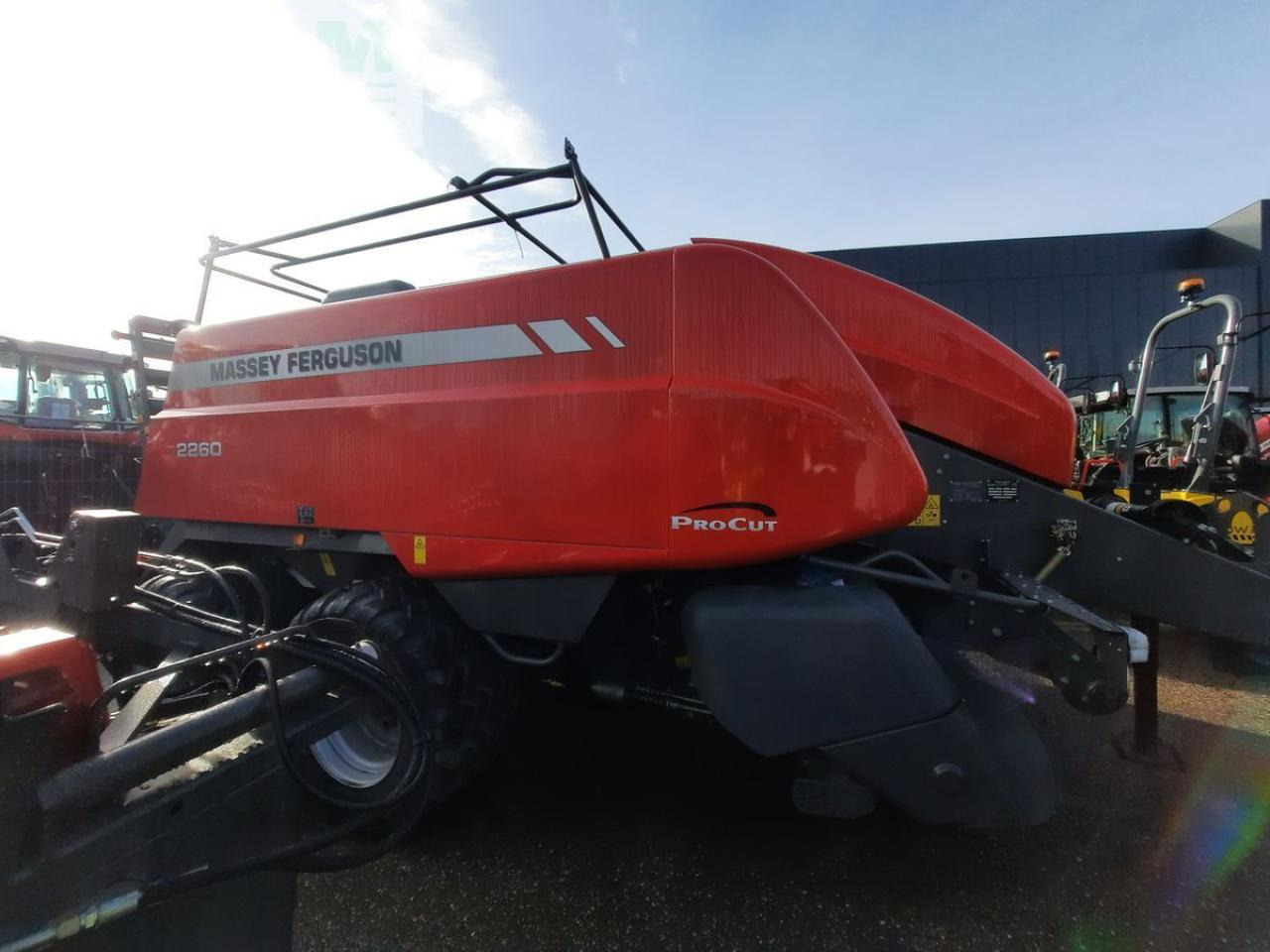 Massey Ferguson 2260 tc - Packenpresse: das Bild 1 Massey Ferguson 2260 tc - Packenpresse: das Bild 1