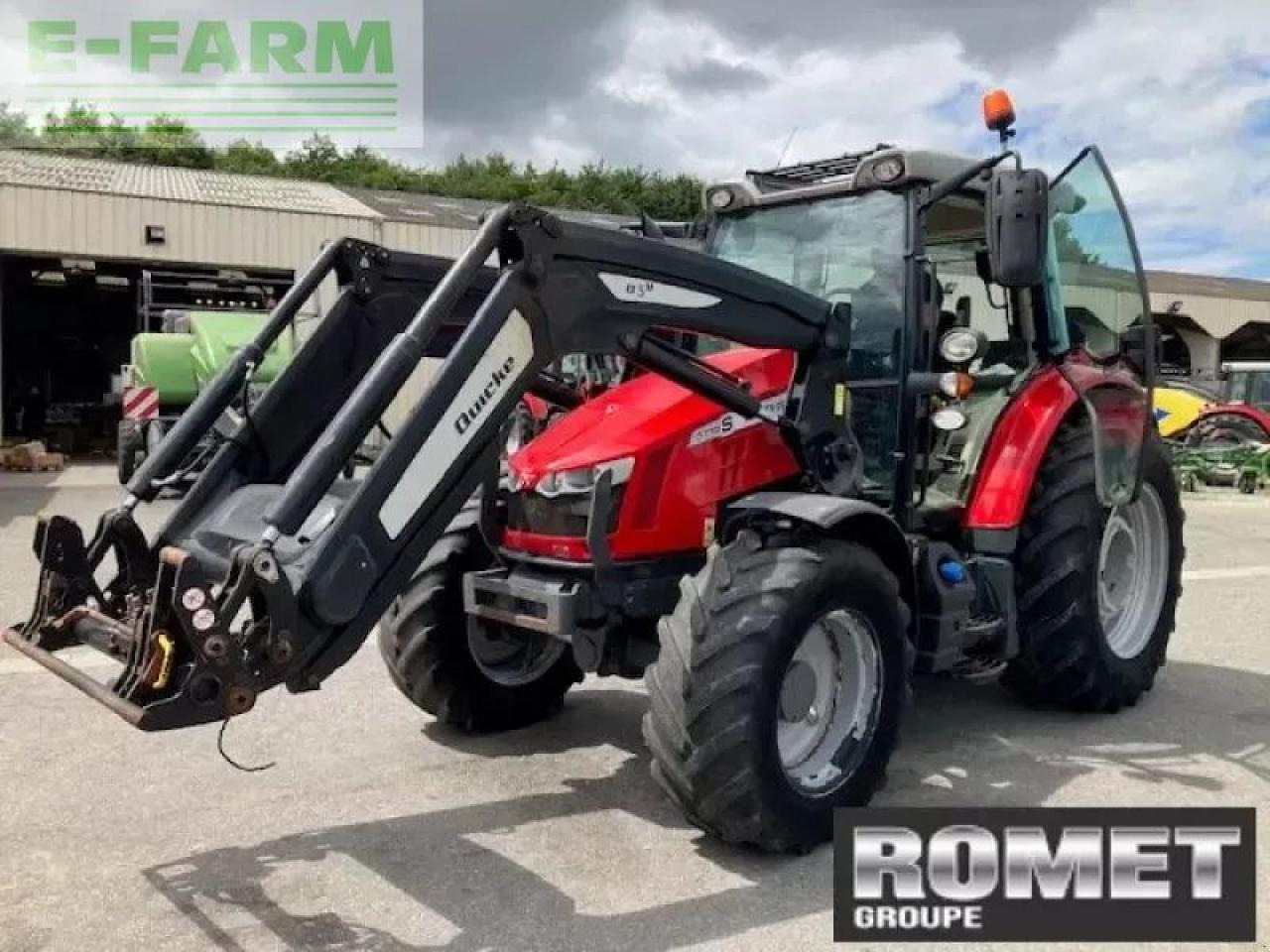 Massey Ferguson 5710 s d4 ef mr - Traktor: das Bild 1 Massey Ferguson 5710 s d4 ef mr - Traktor: das Bild 1