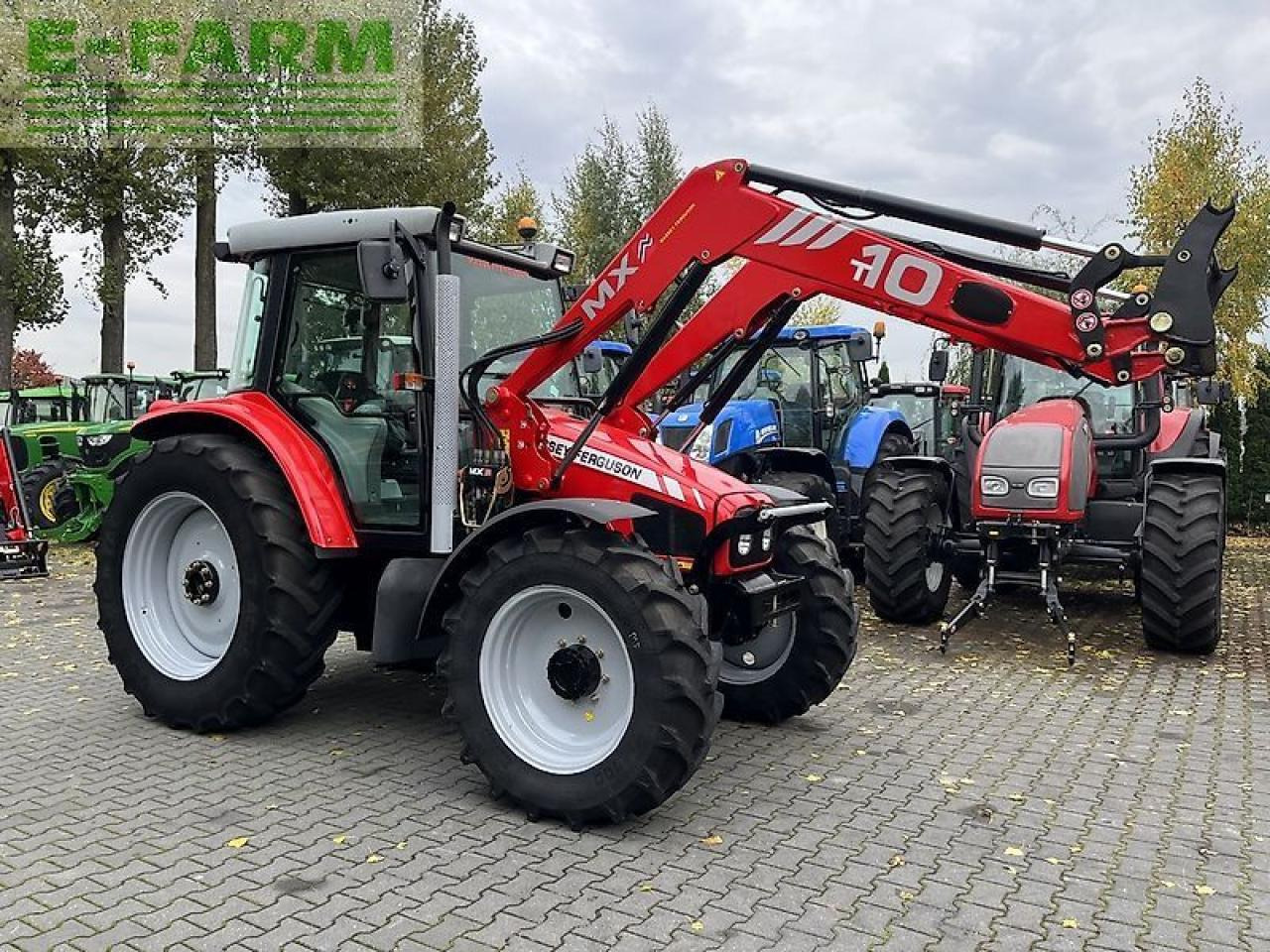 Massey Ferguson 6455 dyna-6 + mailleux mx t10 - Traktor: das Bild 4 Massey Ferguson 6455 dyna-6 + mailleux mx t10 - Traktor: das Bild 4