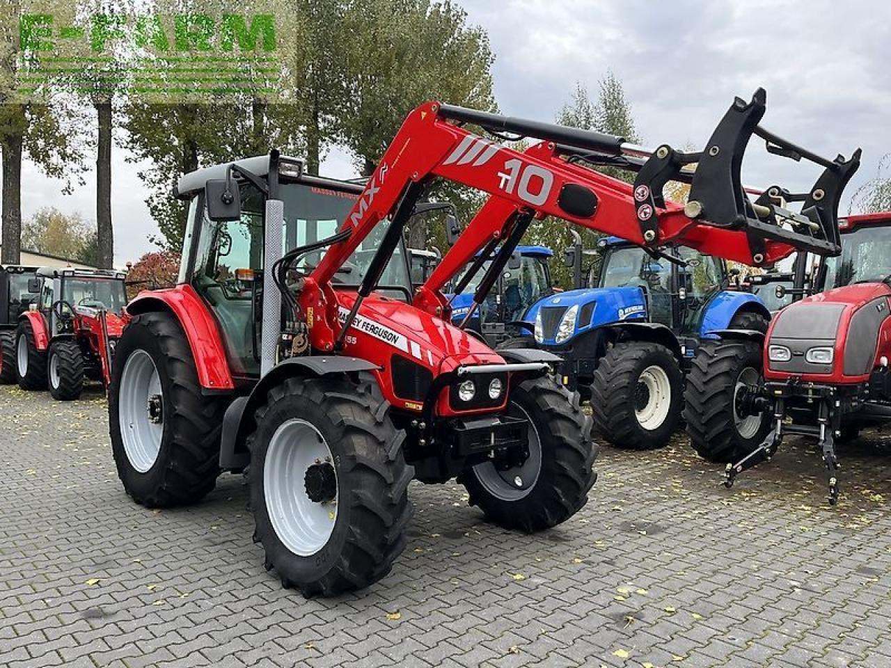 Massey Ferguson 6455 dyna-6 + mailleux mx t10 - Traktor: das Bild 3 Massey Ferguson 6455 dyna-6 + mailleux mx t10 - Traktor: das Bild 3