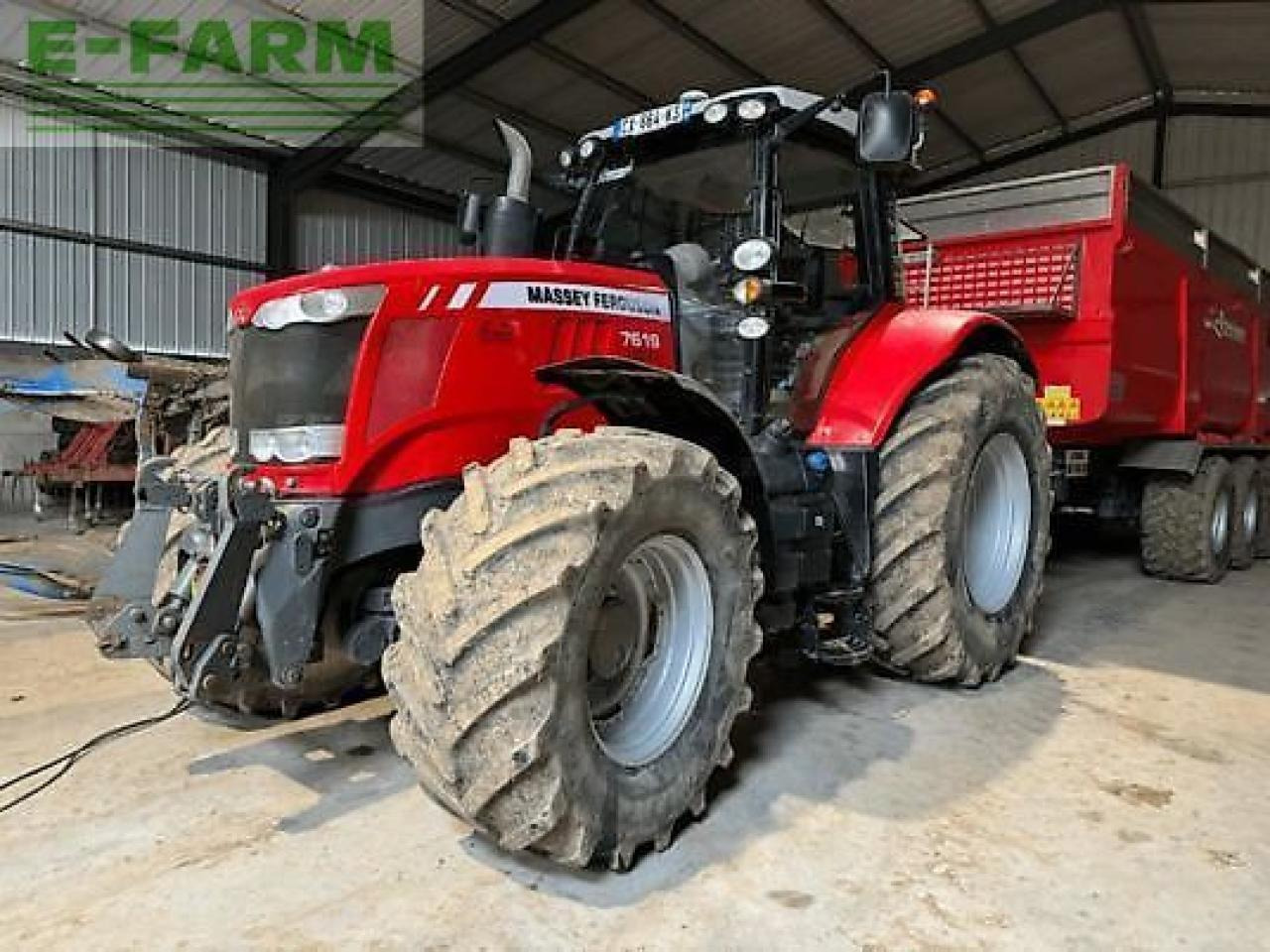 Massey Ferguson 7619 dyna vt - Traktor: das Bild 1 Massey Ferguson 7619 dyna vt - Traktor: das Bild 1