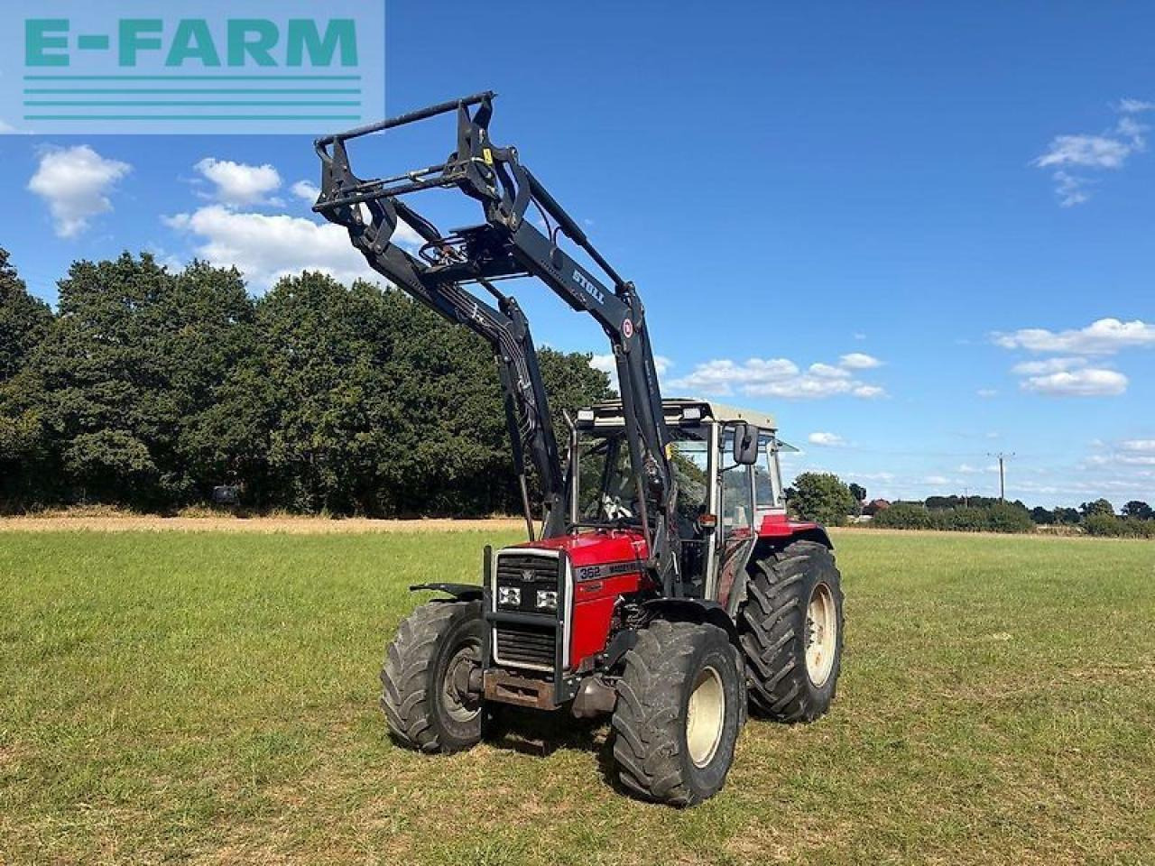 Massey Ferguson mf 362t - Traktor: das Bild 1 Massey Ferguson mf 362t - Traktor: das Bild 1
