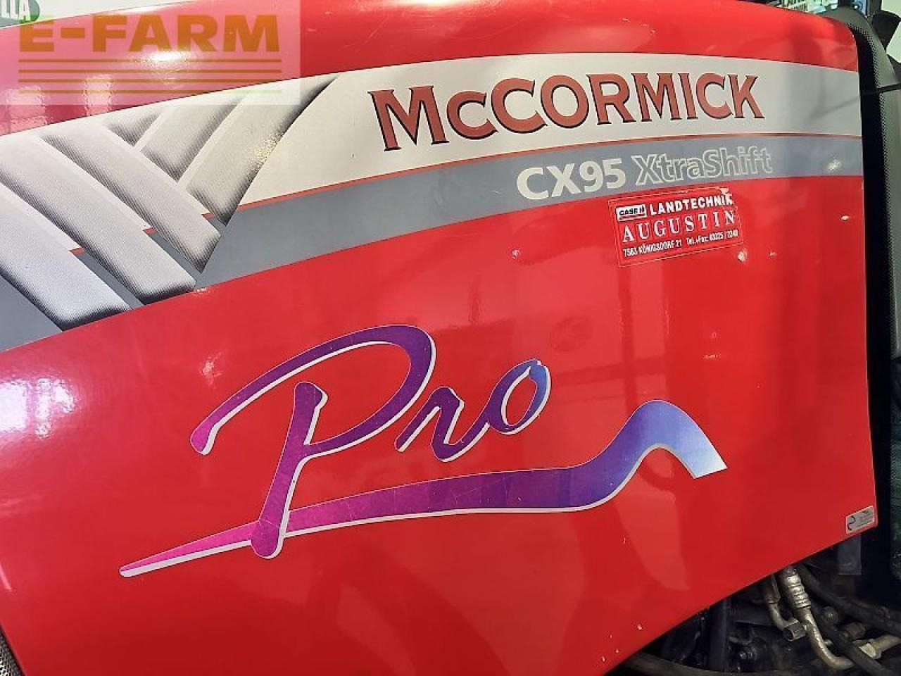 McCormick cx 95 xtrashift - Traktor: das Bild 5 McCormick cx 95 xtrashift - Traktor: das Bild 5