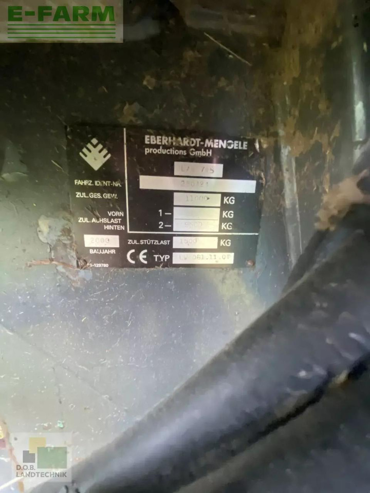 Mengele law 745 - Ladewagen: das Bild 2 Mengele law 745 - Ladewagen: das Bild 2