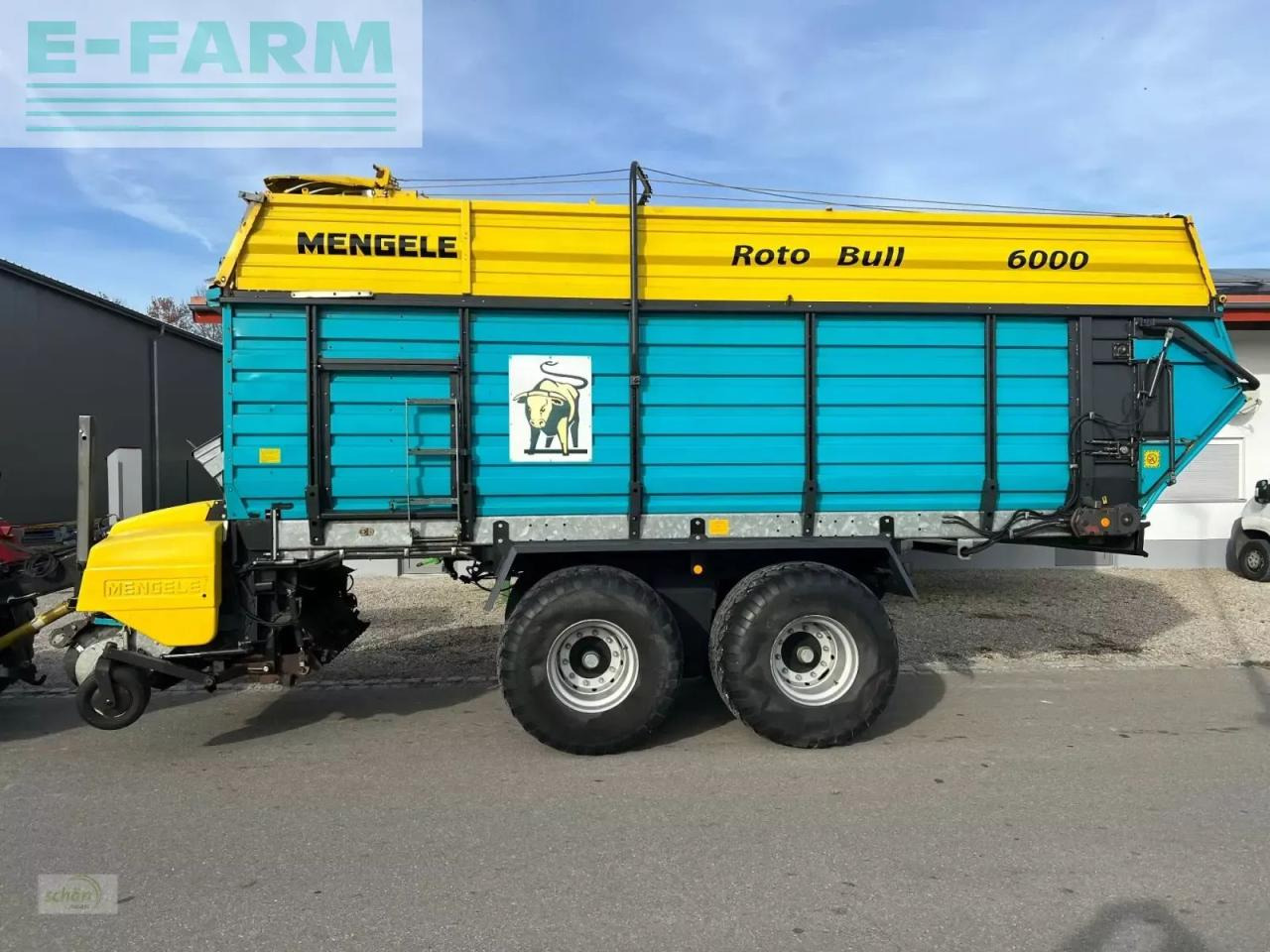 Mengele rotobull 6000/2 mit 700/45-22,5 bereifung und nachlauflenkung - Ladewagen: das Bild 2 Mengele rotobull 6000/2 mit 700/45-22,5 bereifung und nachlauflenkung - Ladewagen: das Bild 2