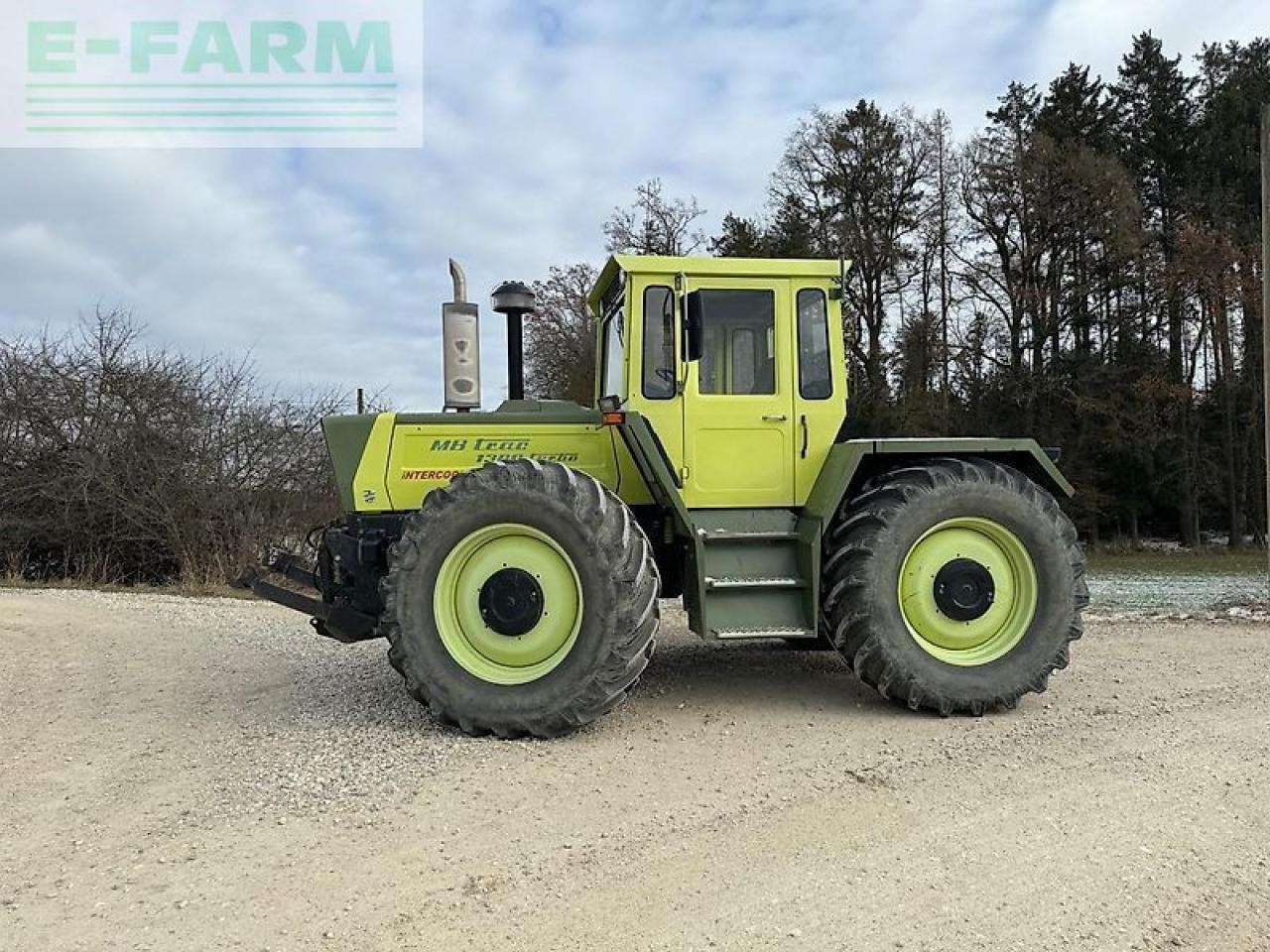 Mercedes-Benz mb trac 1300 turbo intercooler - Traktor: das Bild 1 Mercedes-Benz mb trac 1300 turbo intercooler - Traktor: das Bild 1
