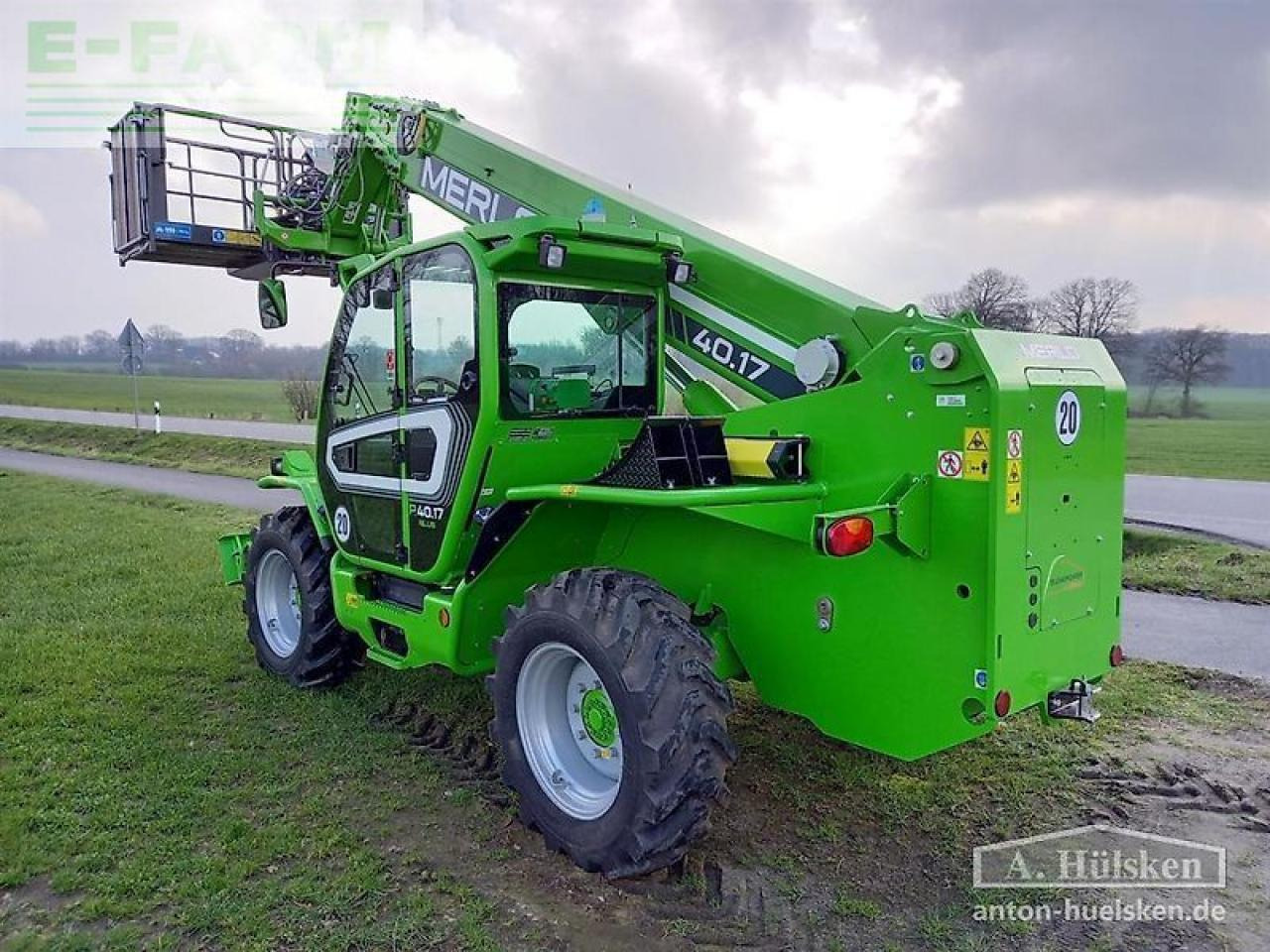 Teleskoplader Merlo p40.17plus: das Bild 9