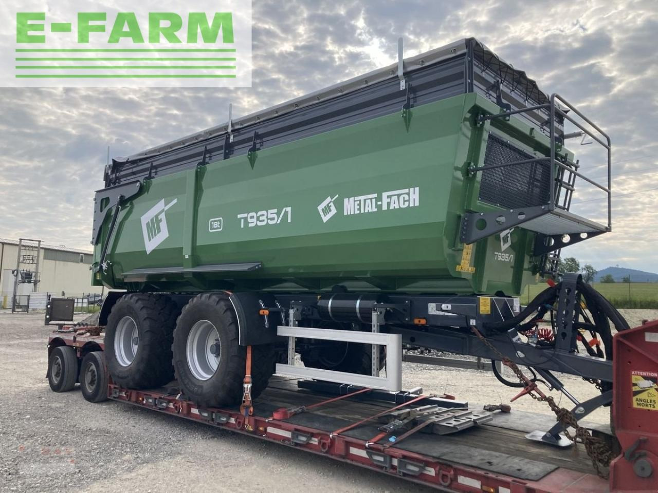 Metal-Fach t 935/1-24 to muldenkipper-voll - Landwirtschaftlicher Kipper: das Bild 3 Metal-Fach t 935/1-24 to muldenkipper-voll - Landwirtschaftlicher Kipper: das Bild 3