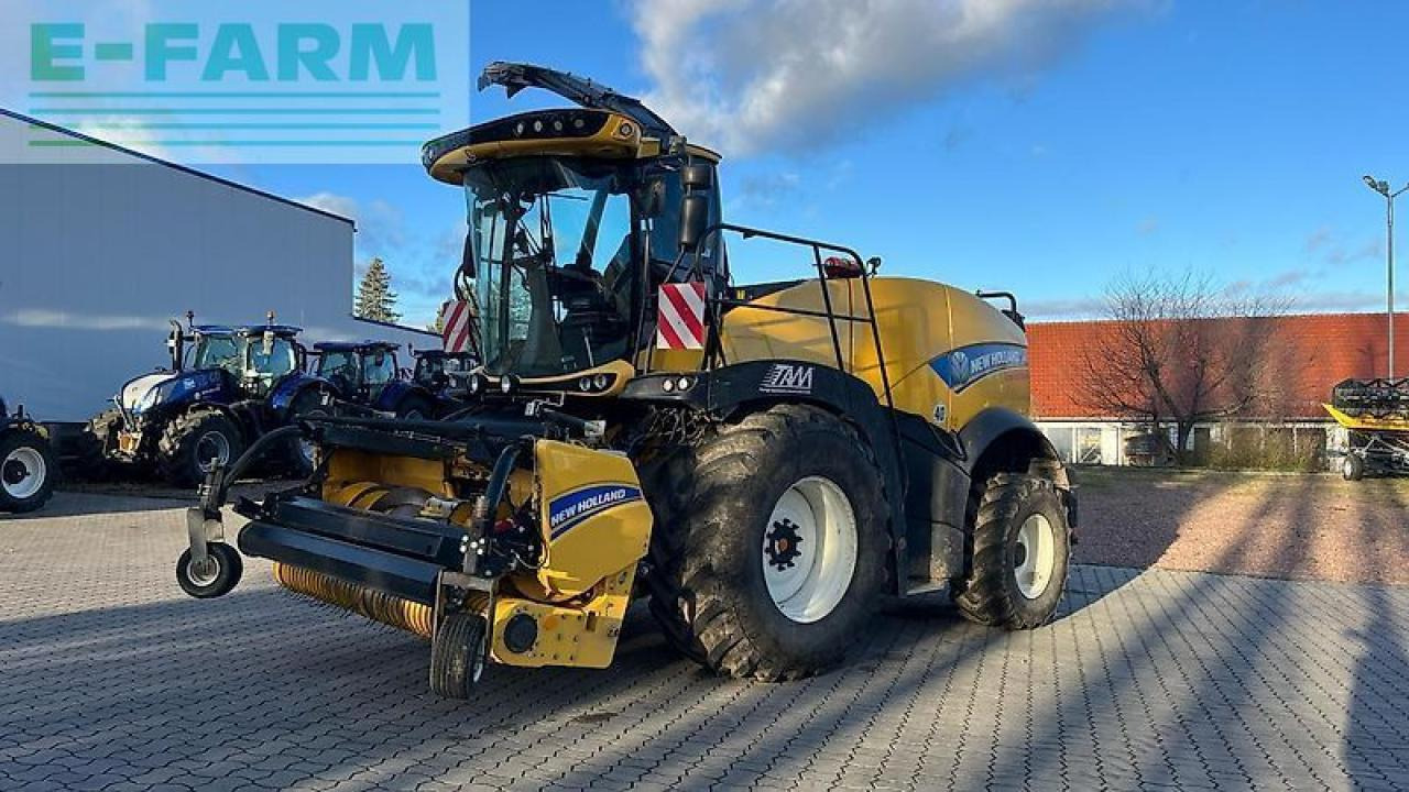 New Holland fr 550 häcksler inkl. pickup und maisgebiss - Feldhäcksler: das Bild 5 New Holland fr 550 häcksler inkl. pickup und maisgebiss - Feldhäcksler: das Bild 5