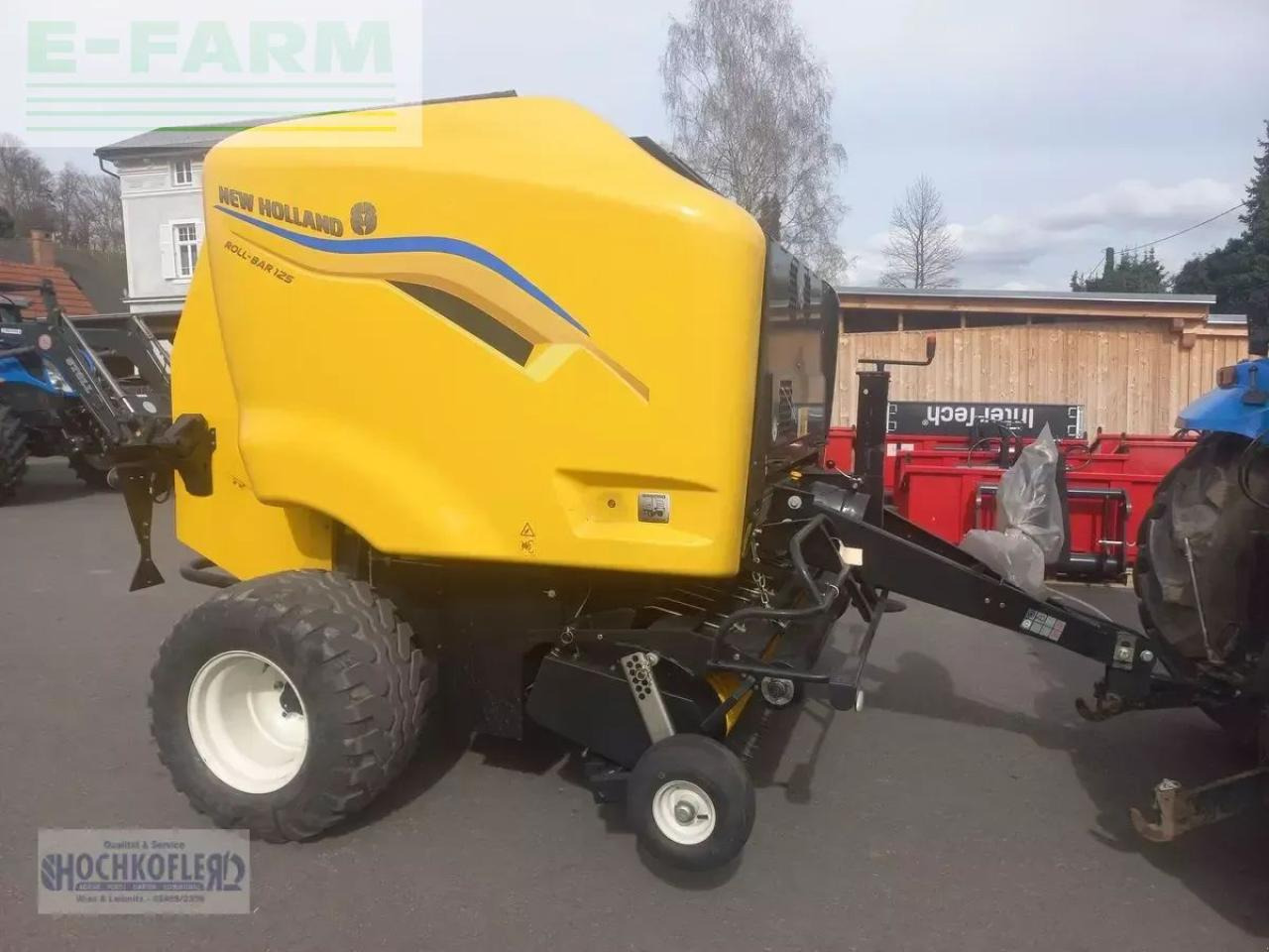 New Holland roll bar 125 - Packenpresse: das Bild 4 New Holland roll bar 125 - Packenpresse: das Bild 4