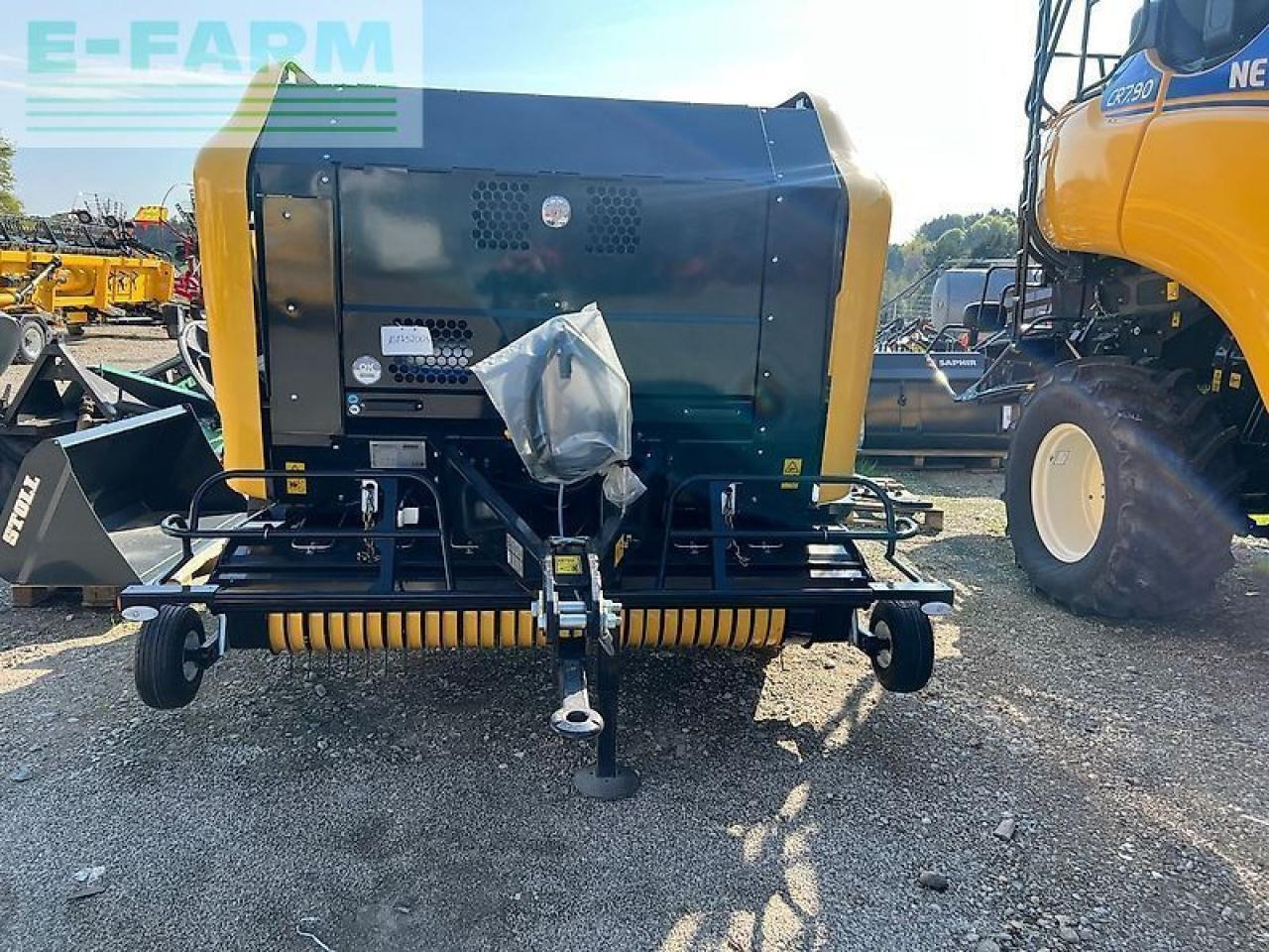 New Holland roll-bar 125 rotor cutter - Packenpresse: das Bild 2 New Holland roll-bar 125 rotor cutter - Packenpresse: das Bild 2