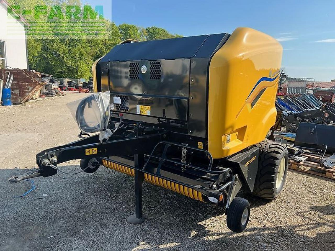 New Holland roll-bar 125 rotor cutter - Packenpresse: das Bild 3 New Holland roll-bar 125 rotor cutter - Packenpresse: das Bild 3