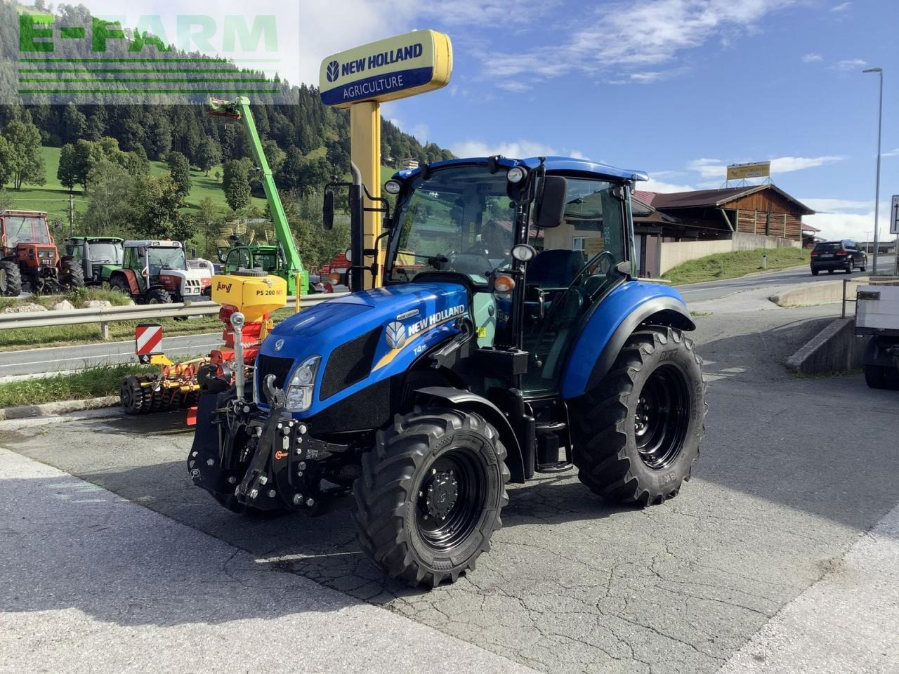 New Holland t4.75 powerstar - Traktor: das Bild 1 New Holland t4.75 powerstar - Traktor: das Bild 1