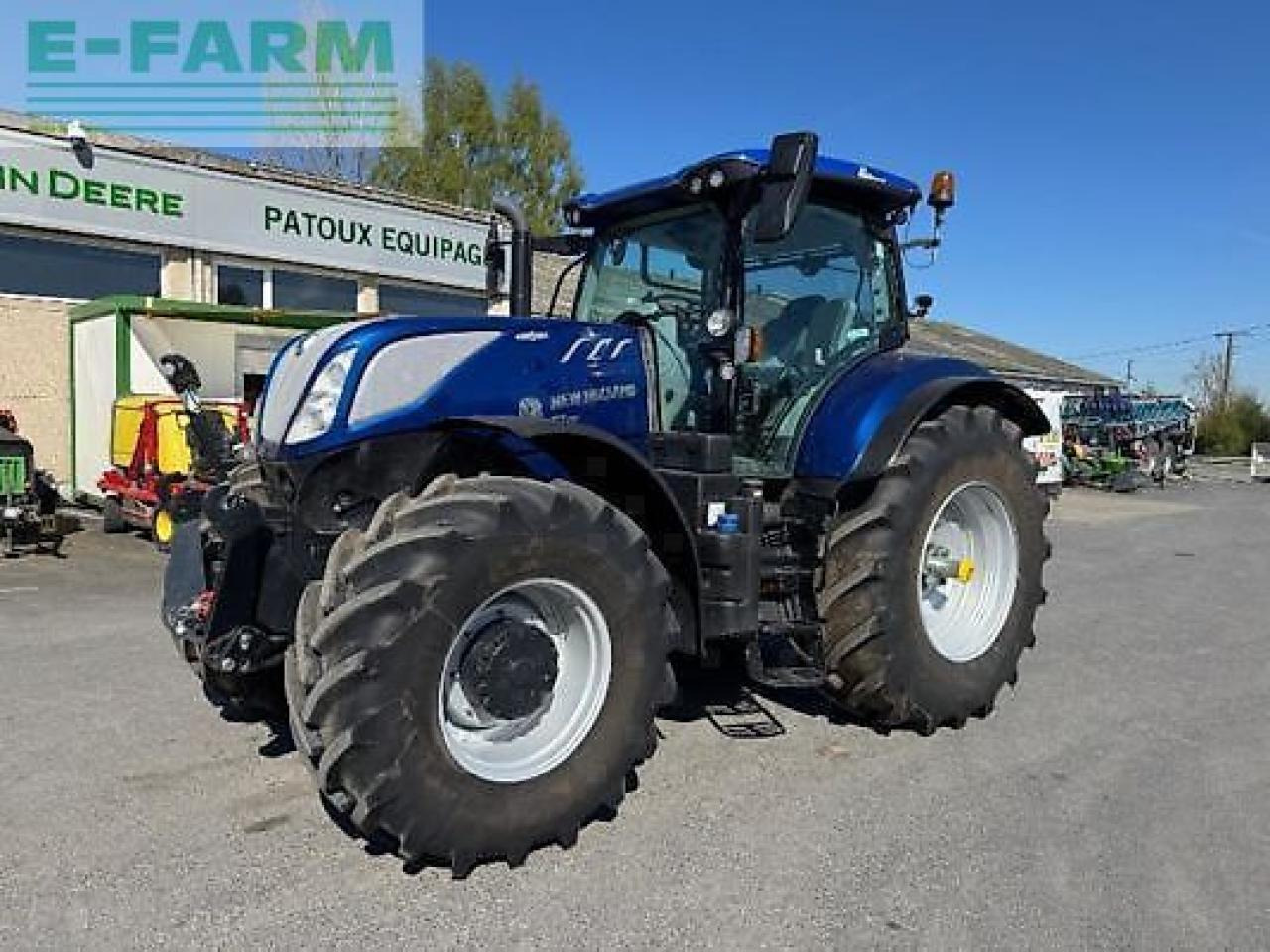 New Holland t7.245 ac - Traktor: das Bild 1 New Holland t7.245 ac - Traktor: das Bild 1