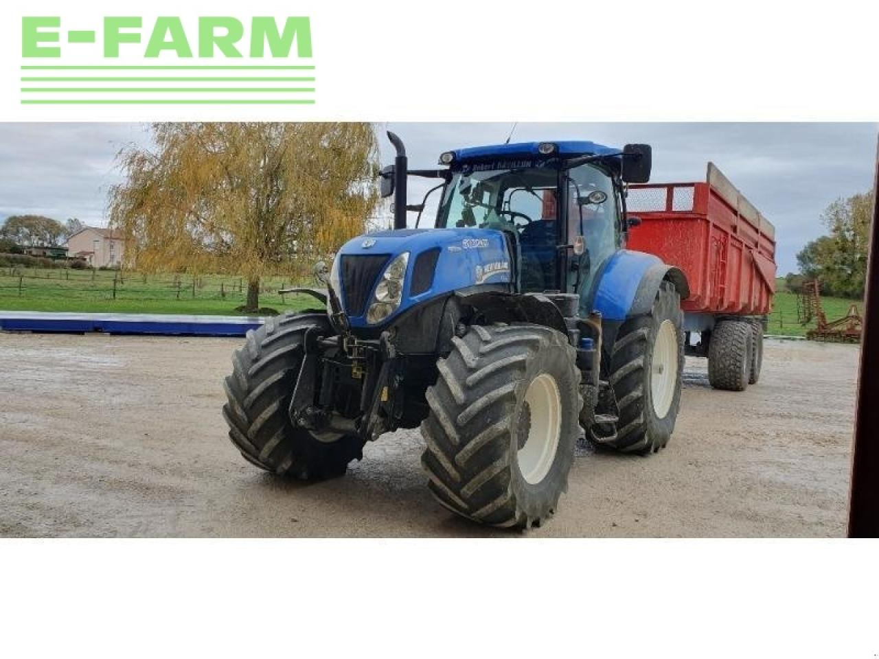 New Holland t7 250 - Traktor: das Bild 1 New Holland t7 250 - Traktor: das Bild 1