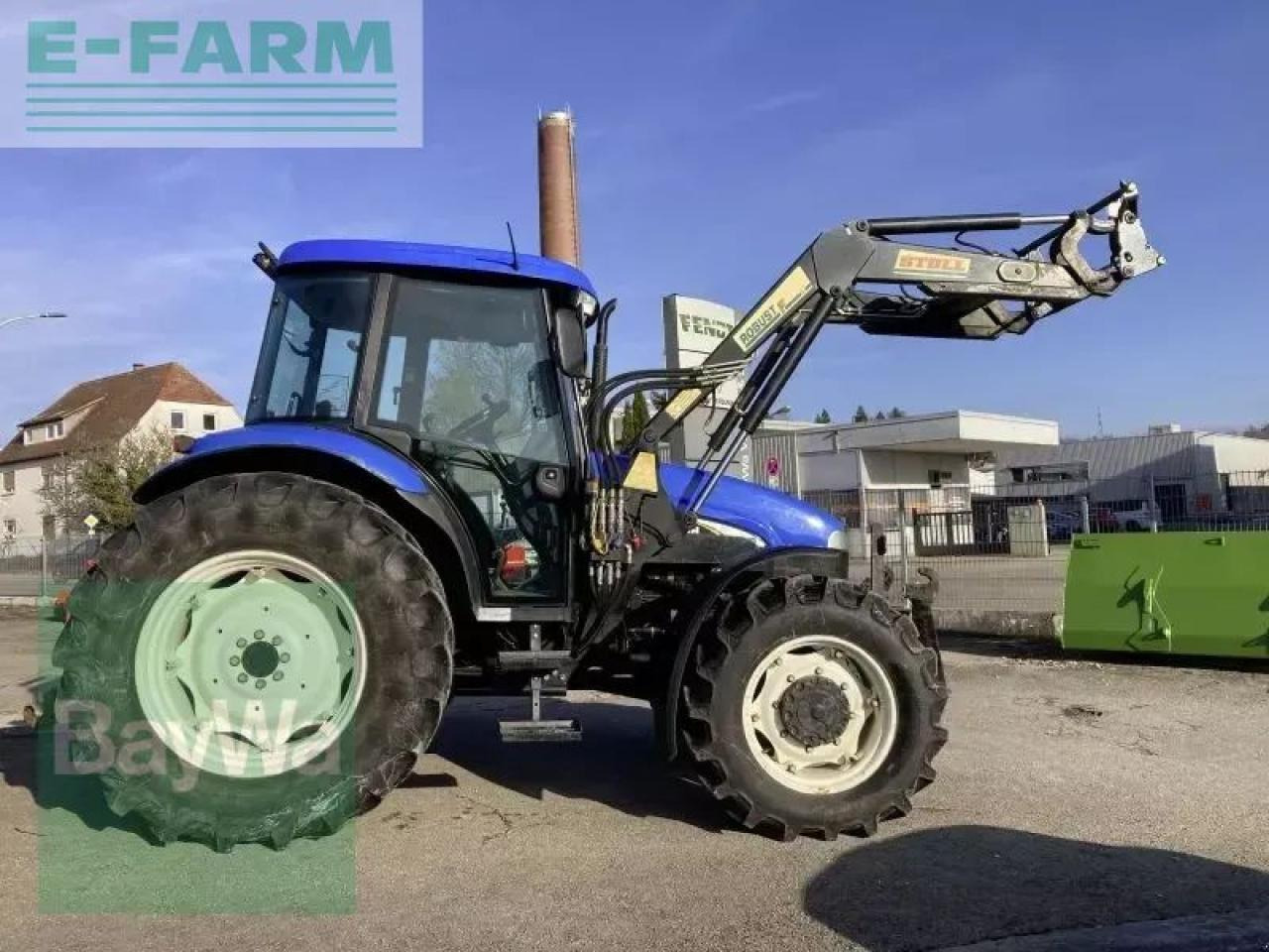 Traktor New Holland td 95 d D: das Bild 9