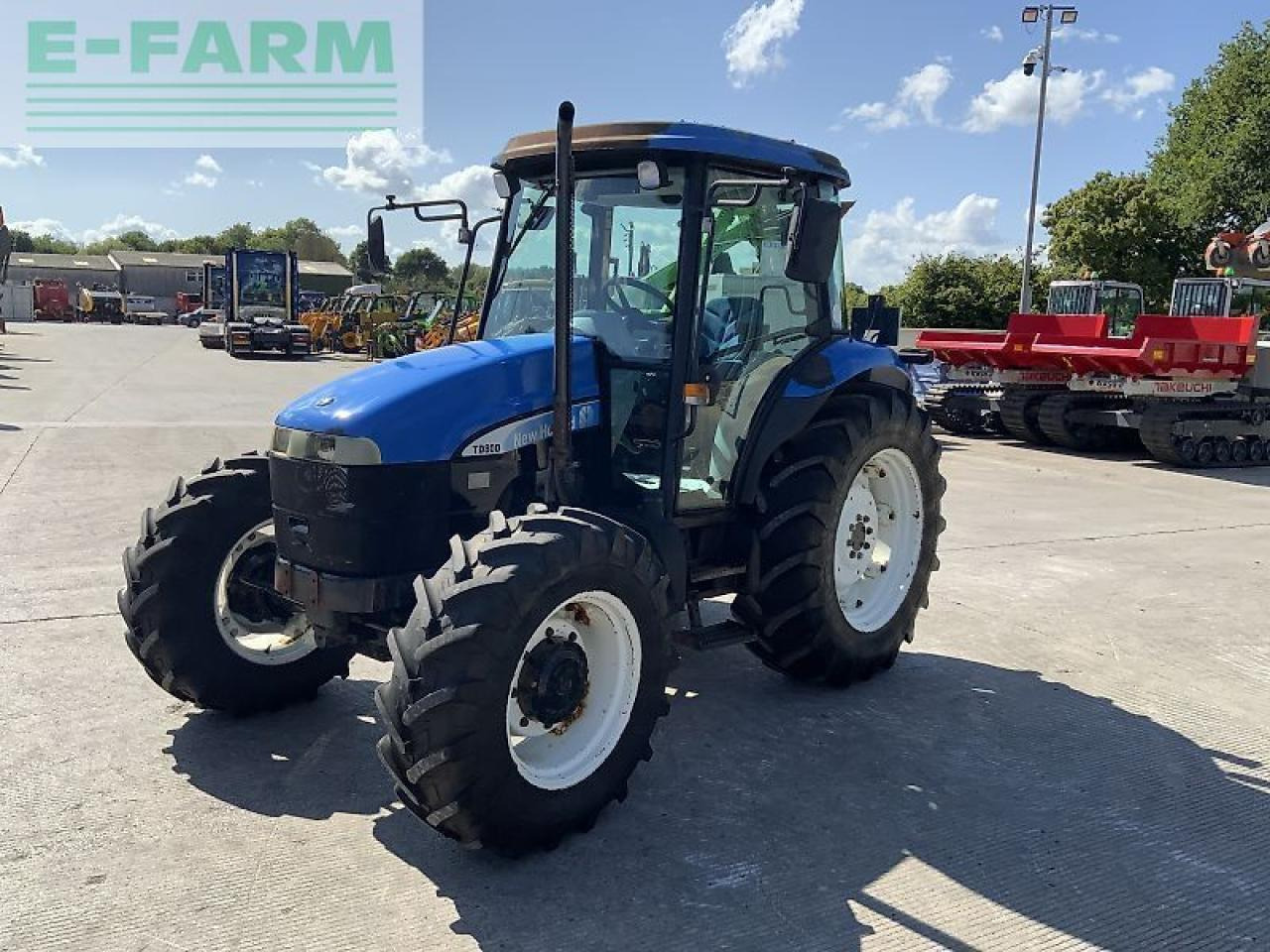 New Holland td80d tractor (st23818) D - Traktor: das Bild 4 New Holland td80d tractor (st23818) D - Traktor: das Bild 4