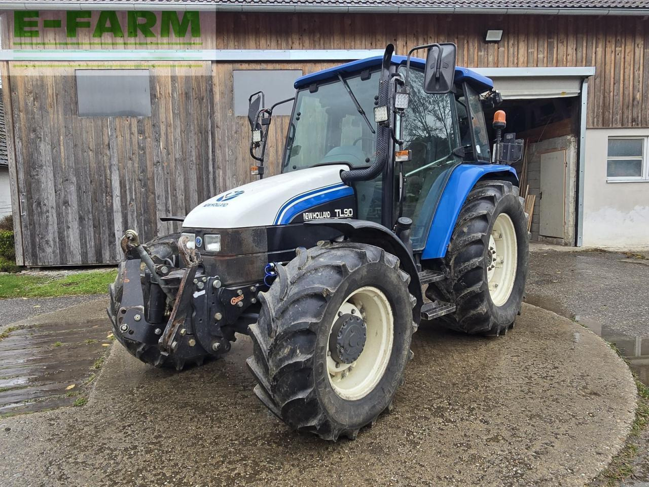 New Holland tl90a (4wd) A - Traktor: das Bild 1 New Holland tl90a (4wd) A - Traktor: das Bild 1