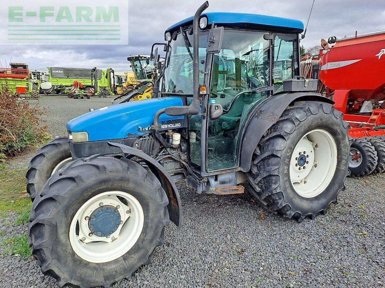 New Holland tn 75 s S - Traktor: das Bild 2 New Holland tn 75 s S - Traktor: das Bild 2