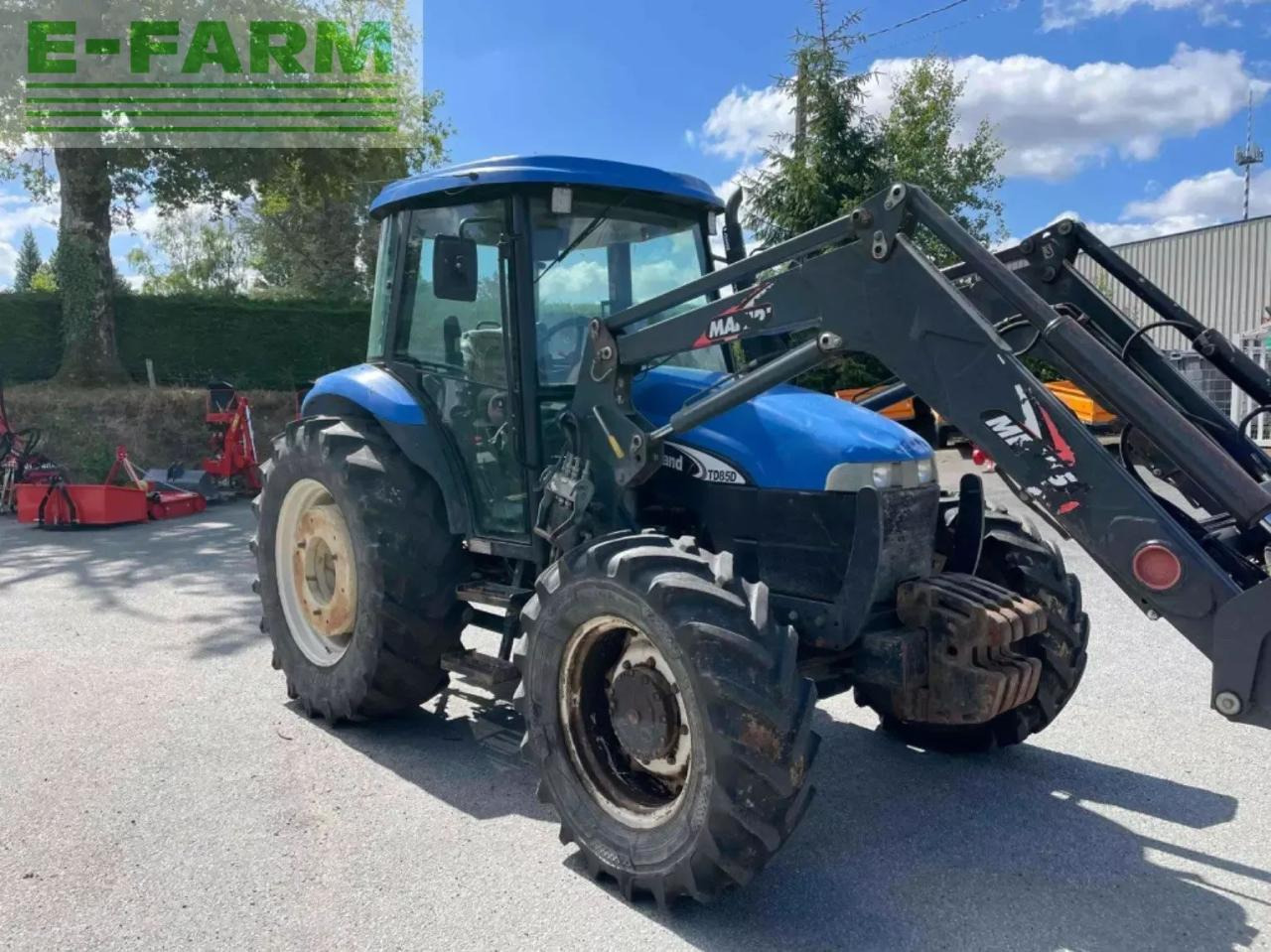 New Holland tracteur agricole td85d new holland D - Traktor: das Bild 5 New Holland tracteur agricole td85d new holland D - Traktor: das Bild 5
