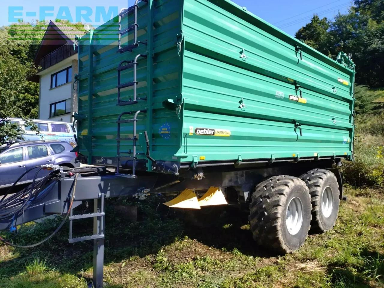 Oehler tdk 160, 16to, hydr. rückwand - Landwirtschaftlicher Kipper: das Bild 2 Oehler tdk 160, 16to, hydr. rückwand - Landwirtschaftlicher Kipper: das Bild 2