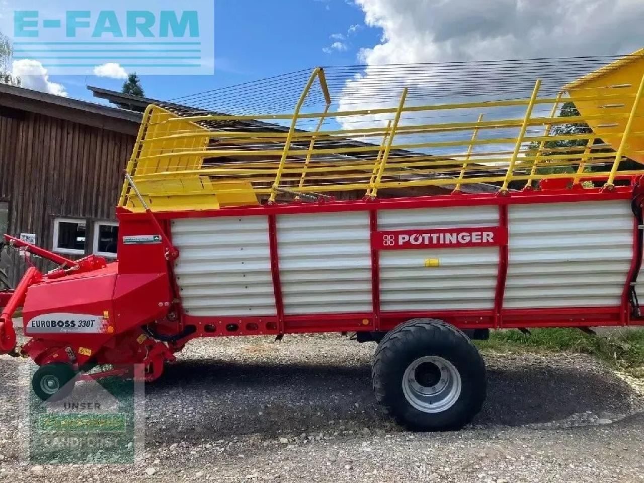 Pöttinger euroboss 330 t - Ladewagen: das Bild 1 Pöttinger euroboss 330 t - Ladewagen: das Bild 1