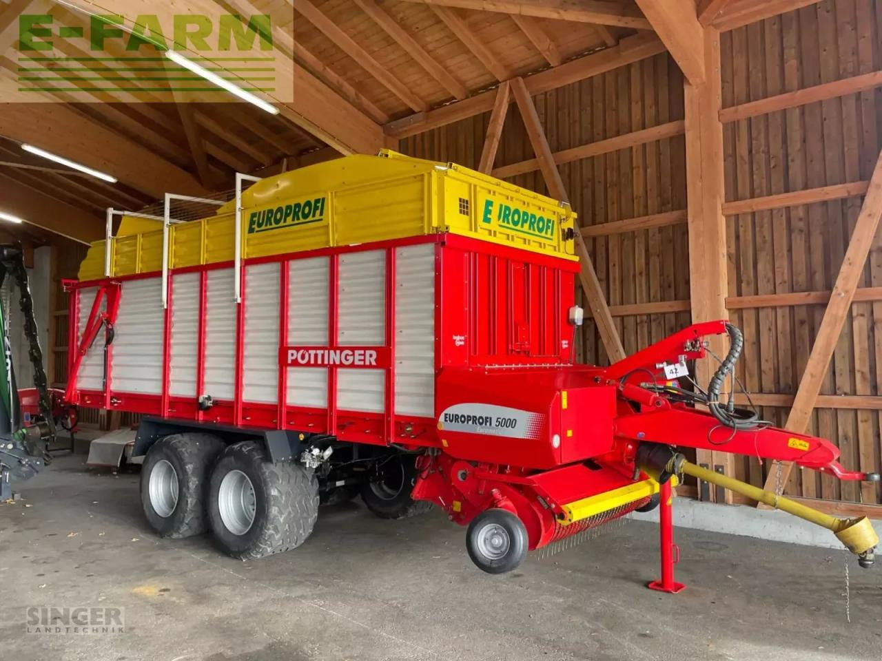Pöttinger europrofi 5000 - Ladewagen: das Bild 1 Pöttinger europrofi 5000 - Ladewagen: das Bild 1