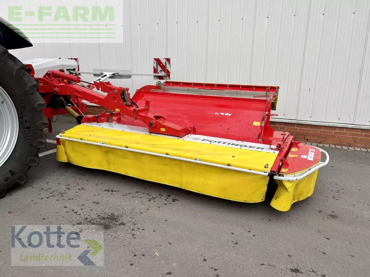 Pöttinger novacat x8 ed - Mähwerk: das Bild 1 Pöttinger novacat x8 ed - Mähwerk: das Bild 1
