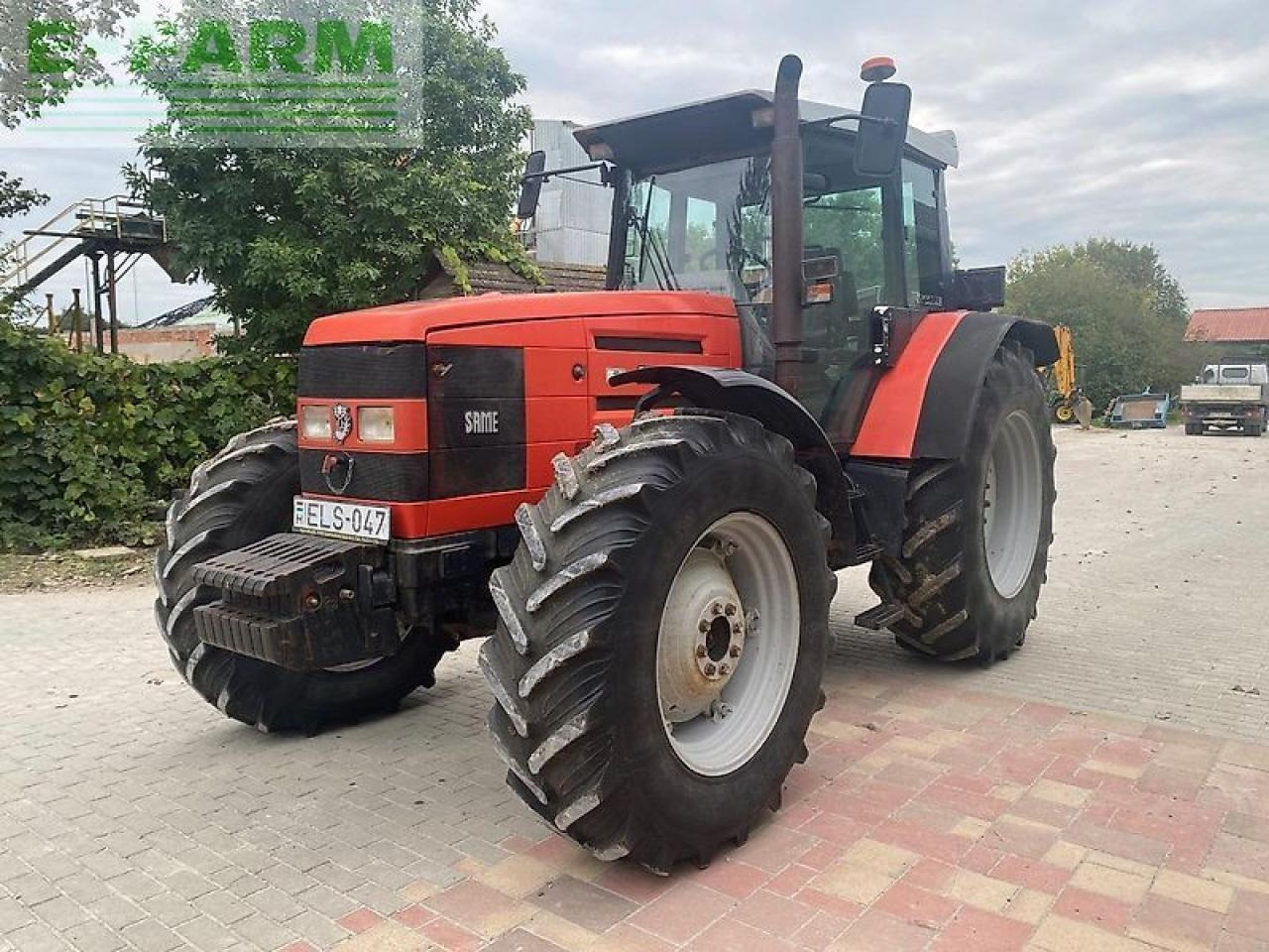 Same silver 160 dt - Traktor: das Bild 1 Same silver 160 dt - Traktor: das Bild 1