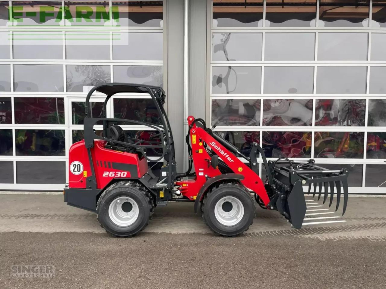 Schäffer 2630 - hubhöhe 311cm, stvzo, kardanwelle - Minibagger: das Bild 2 Schäffer 2630 - hubhöhe 311cm, stvzo, kardanwelle - Minibagger: das Bild 2