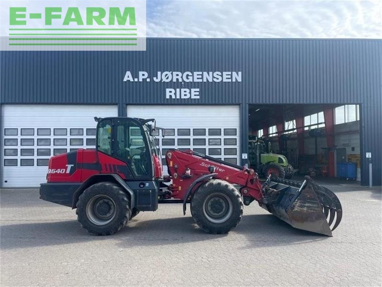 Schäffer 9640t med centralsmøring og skovl - Teleskoplader: das Bild 1 Schäffer 9640t med centralsmøring og skovl - Teleskoplader: das Bild 1