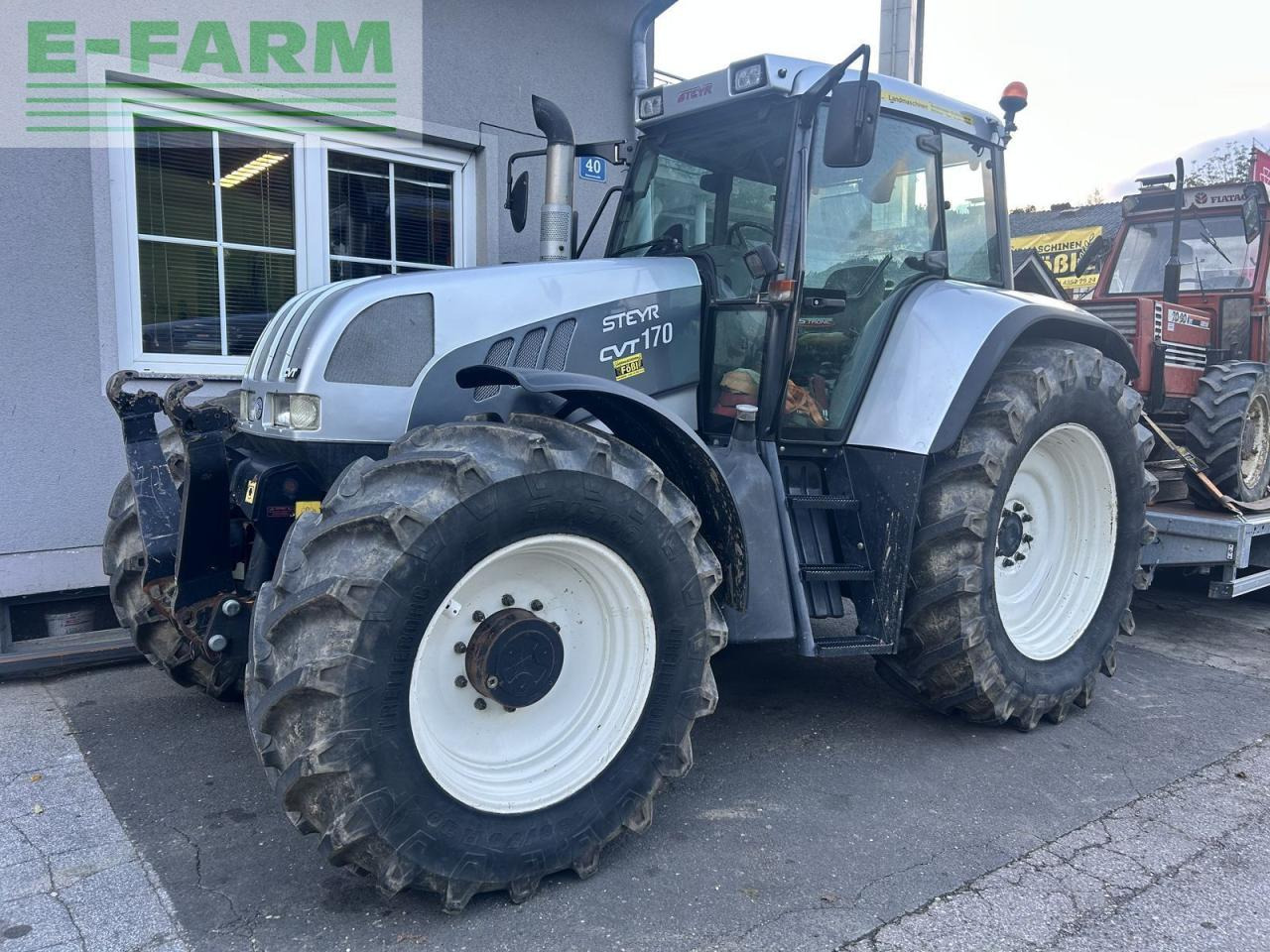 Steyr 170 cvt profi - Traktor: das Bild 1 Steyr 170 cvt profi - Traktor: das Bild 1