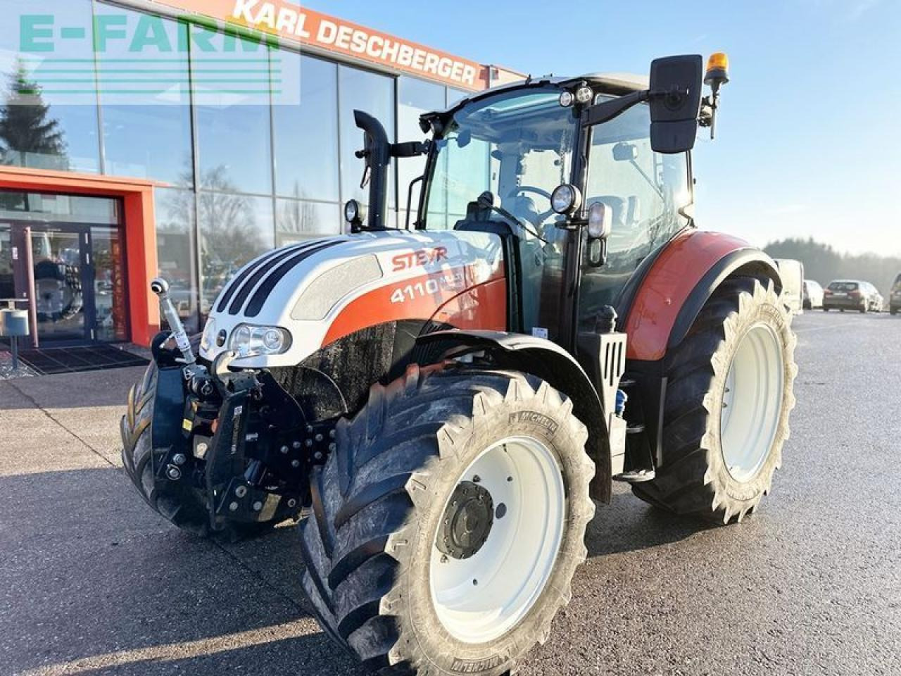 Steyr 4110 multi - Traktor: das Bild 1 Steyr 4110 multi - Traktor: das Bild 1