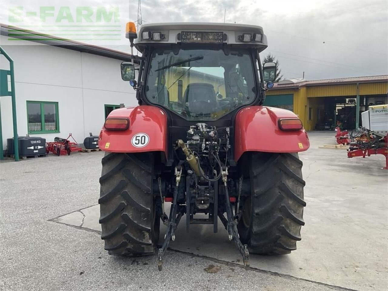 Traktor Steyr 4110 profi: das Bild 8