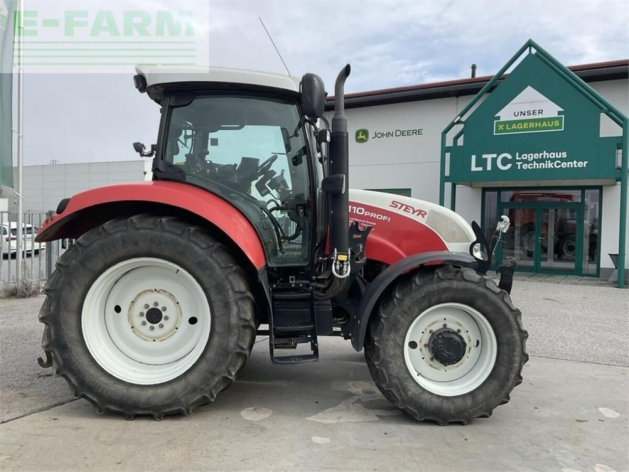 Traktor Steyr 4110 profi: das Bild 7