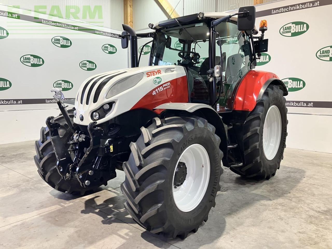 Steyr 4115 profi - Traktor: das Bild 1 Steyr 4115 profi - Traktor: das Bild 1