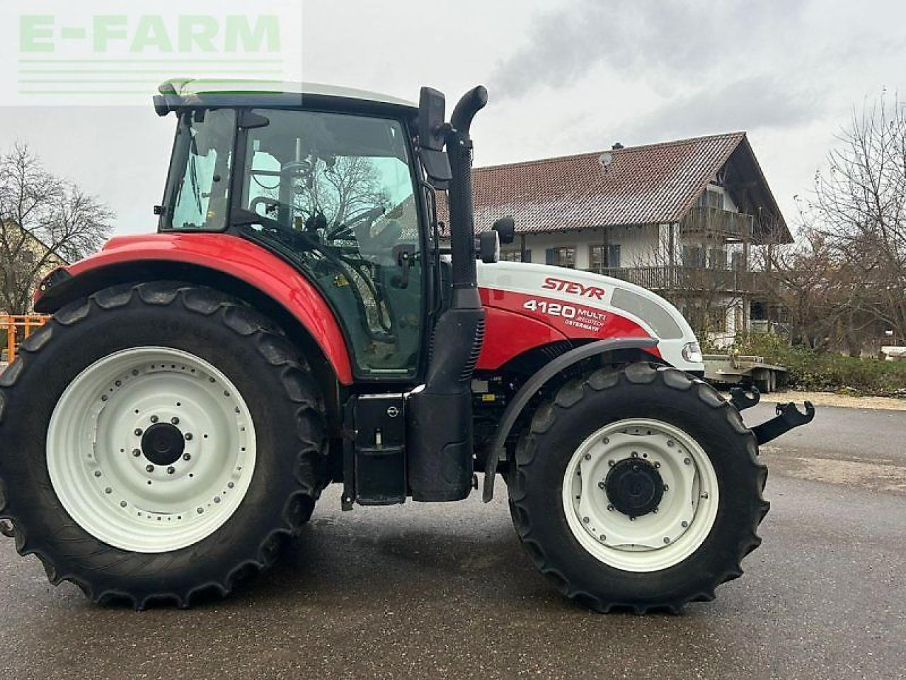 Steyr 4120 multi - Traktor: das Bild 4 Steyr 4120 multi - Traktor: das Bild 4