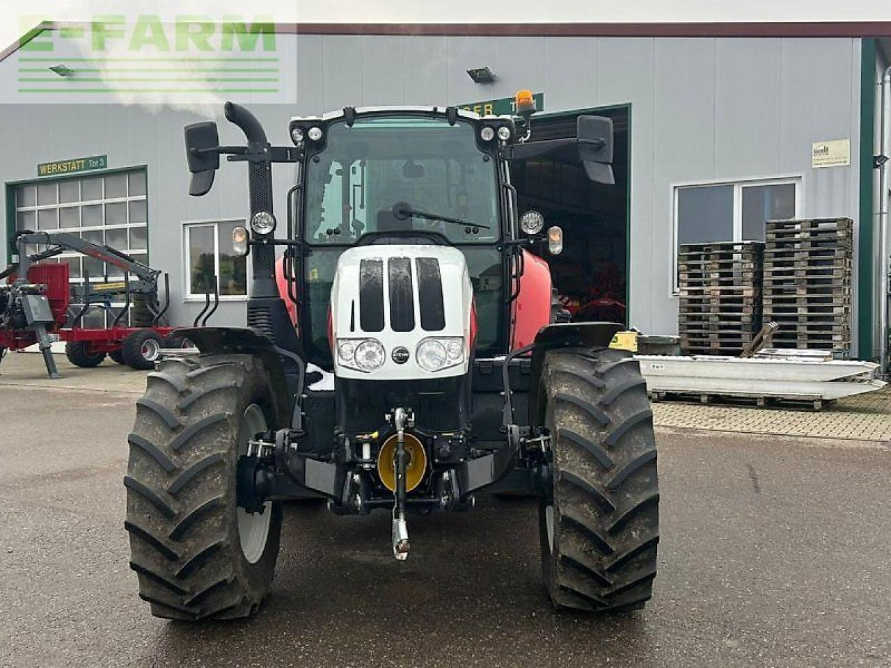Steyr 4120 multi - Traktor: das Bild 2 Steyr 4120 multi - Traktor: das Bild 2