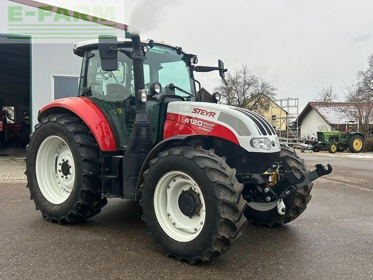 Steyr 4120 multi - Traktor: das Bild 3 Steyr 4120 multi - Traktor: das Bild 3