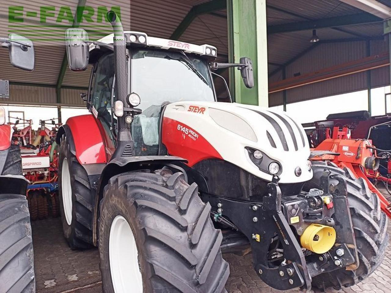 Steyr 6145 profi - Traktor: das Bild 3 Steyr 6145 profi - Traktor: das Bild 3