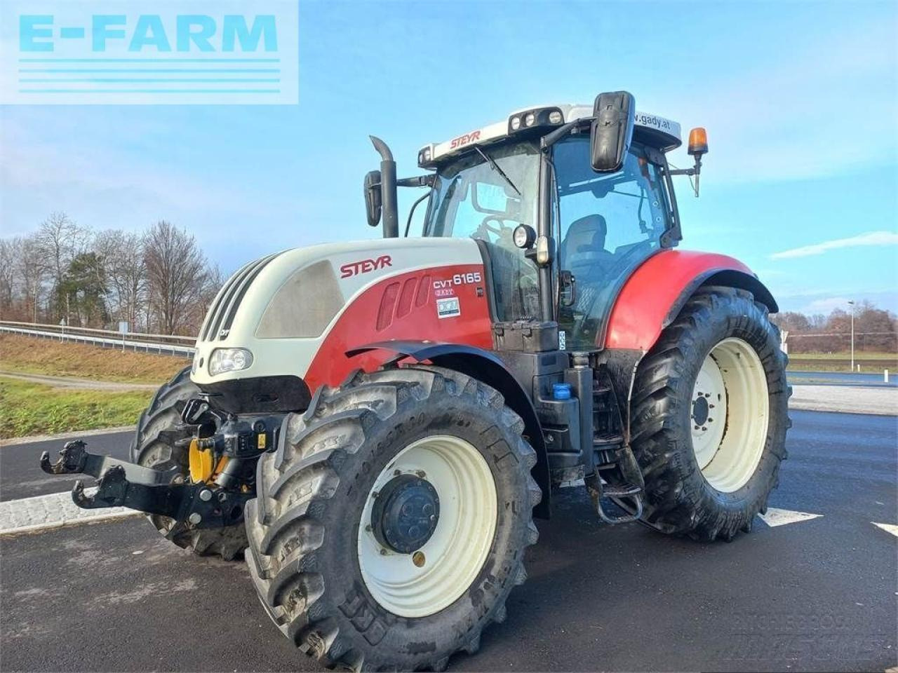 Steyr 6165 cvt hi-escr profi - Traktor: das Bild 1 Steyr 6165 cvt hi-escr profi - Traktor: das Bild 1