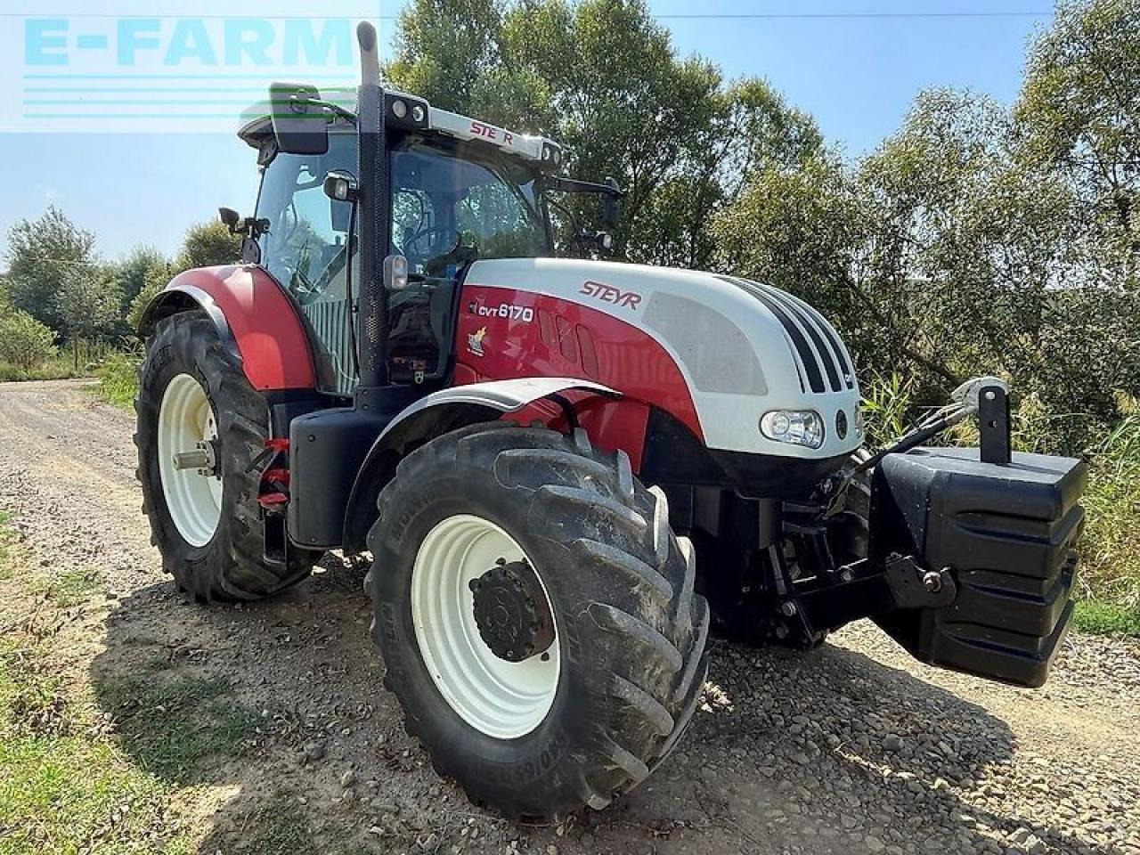 Steyr 6170 cvt - Traktor: das Bild 2 Steyr 6170 cvt - Traktor: das Bild 2