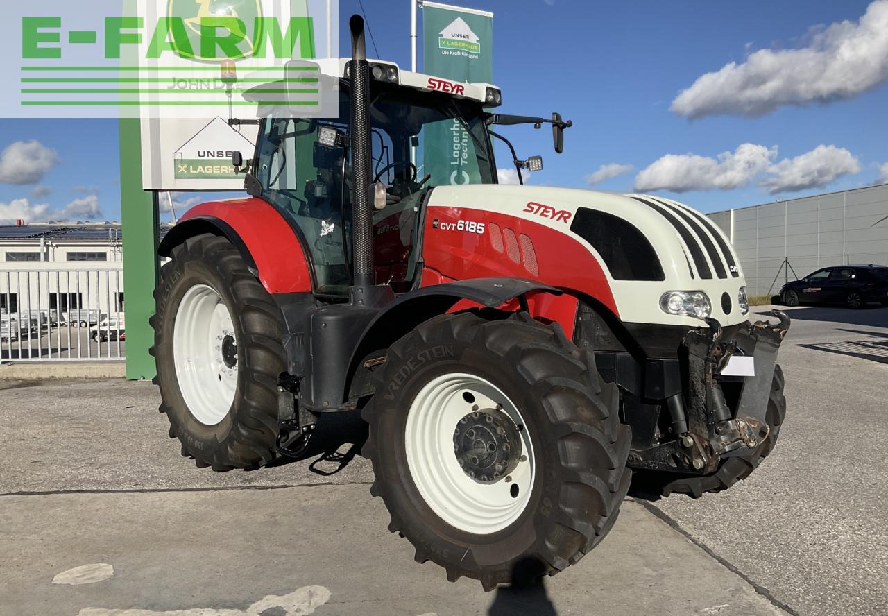 Steyr 6185 CVT - Traktor: das Bild 5 Steyr 6185 CVT - Traktor: das Bild 5
