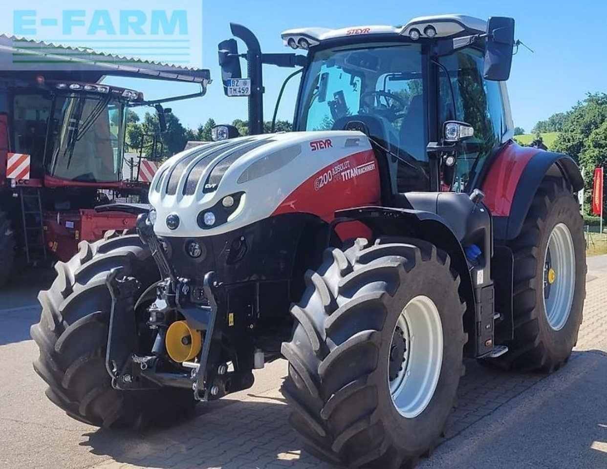 Steyr 6200 absolut cvt CVT - Traktor: das Bild 1 Steyr 6200 absolut cvt CVT - Traktor: das Bild 1