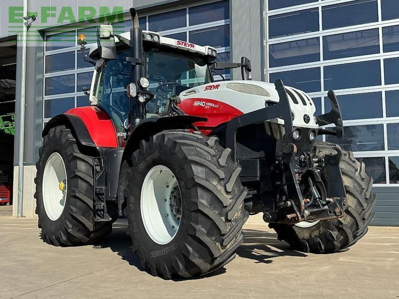 Steyr 6240 absolut cvt CVT - Traktor: das Bild 2 Steyr 6240 absolut cvt CVT - Traktor: das Bild 2
