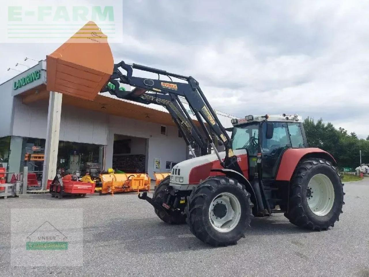 Steyr 9145a - Traktor: das Bild 1 Steyr 9145a - Traktor: das Bild 1