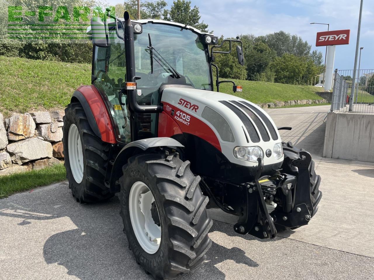Steyr kompakt 4105 - Traktor: das Bild 5 Steyr kompakt 4105 - Traktor: das Bild 5