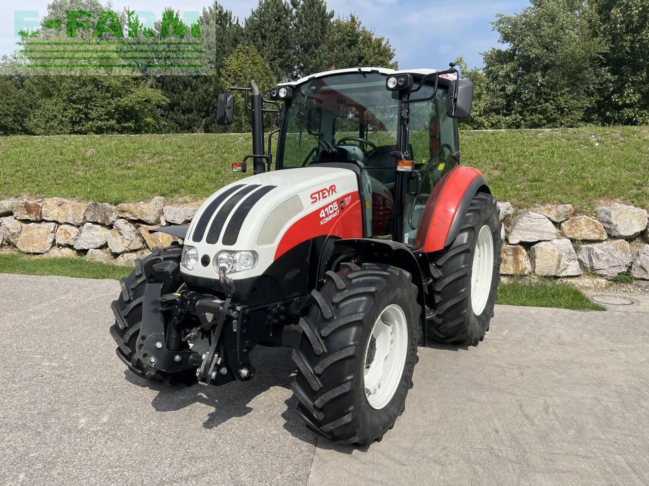 Steyr kompakt 4105 - Traktor: das Bild 1 Steyr kompakt 4105 - Traktor: das Bild 1